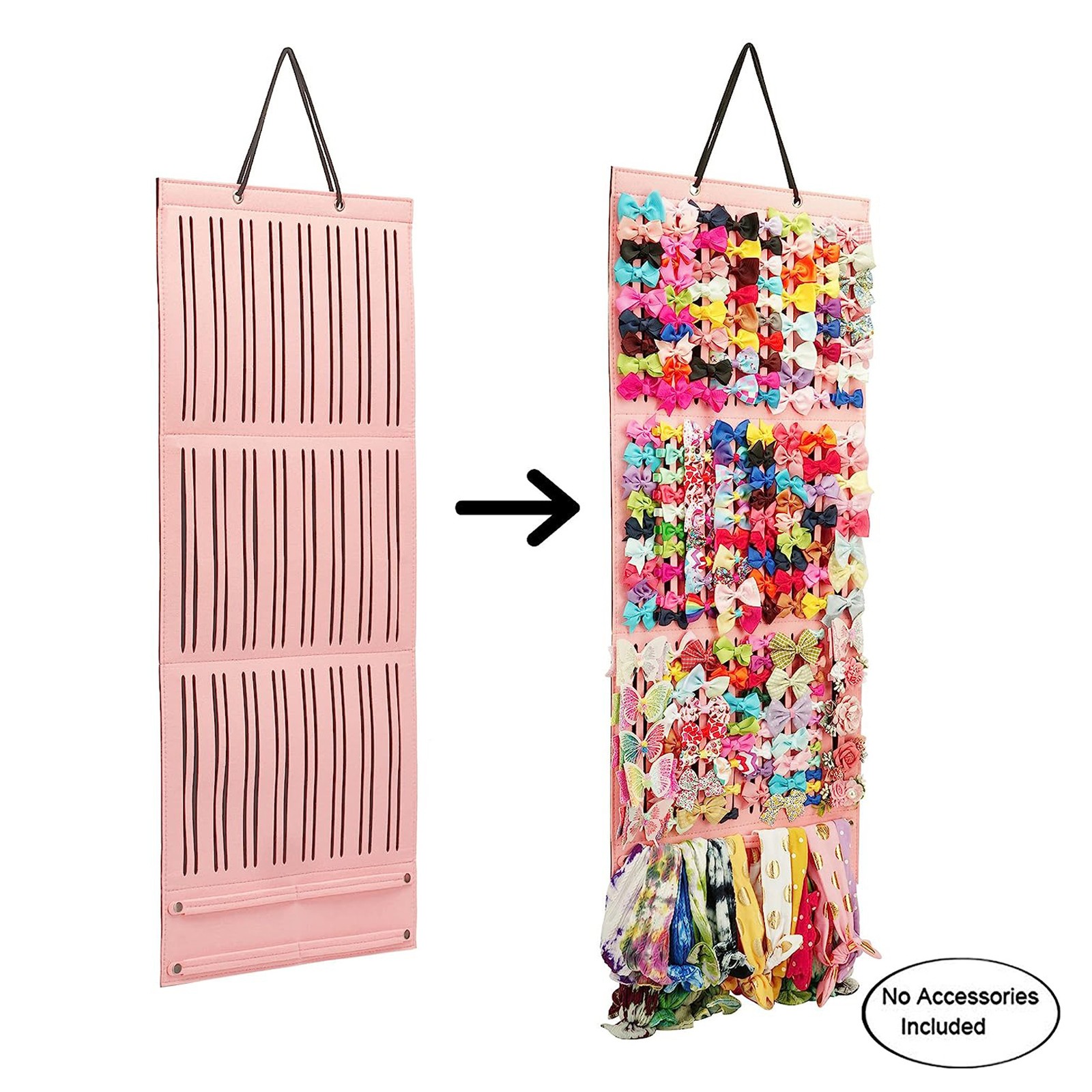 Baby Nursery Ideas Girl - Hair Bows Holder, Large Capacity Hair
