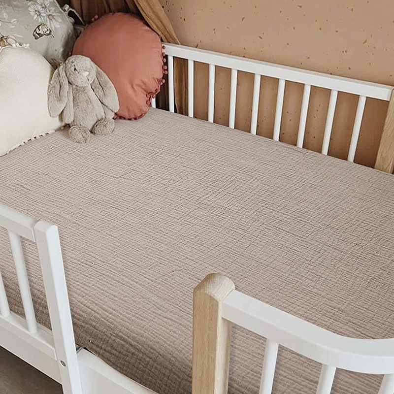Baby Nursery Sale - 133*71*22CM Breathable Cotton Fitted Crib Sheets