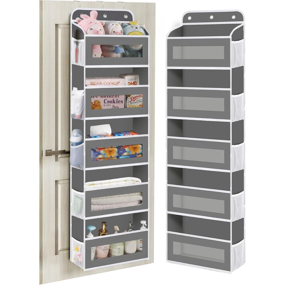 Baby Nursery Shelves - 5 Shelves Closet Door Hanging Organizer