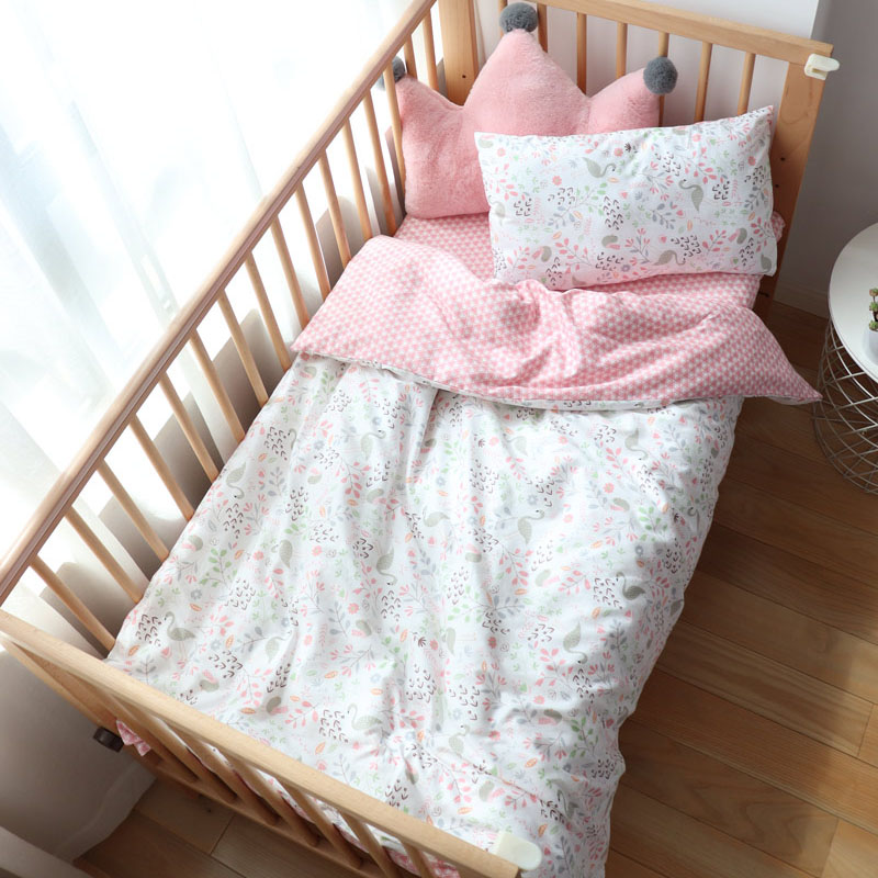 Baby Nursery Sale - 3 Pcs Baby Crib Bedding Set