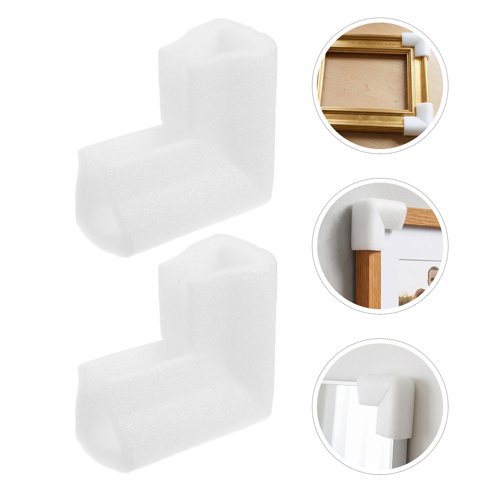 Corner Guard Foam - 25Pcs Pearl Cotton Foam Corner Protectors