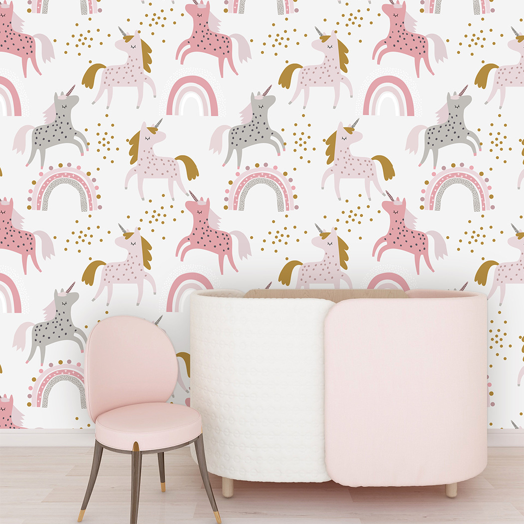 Nursery Wallpaper Baby Girl Bo - Baby Nursery Jungle ulasan dan harga