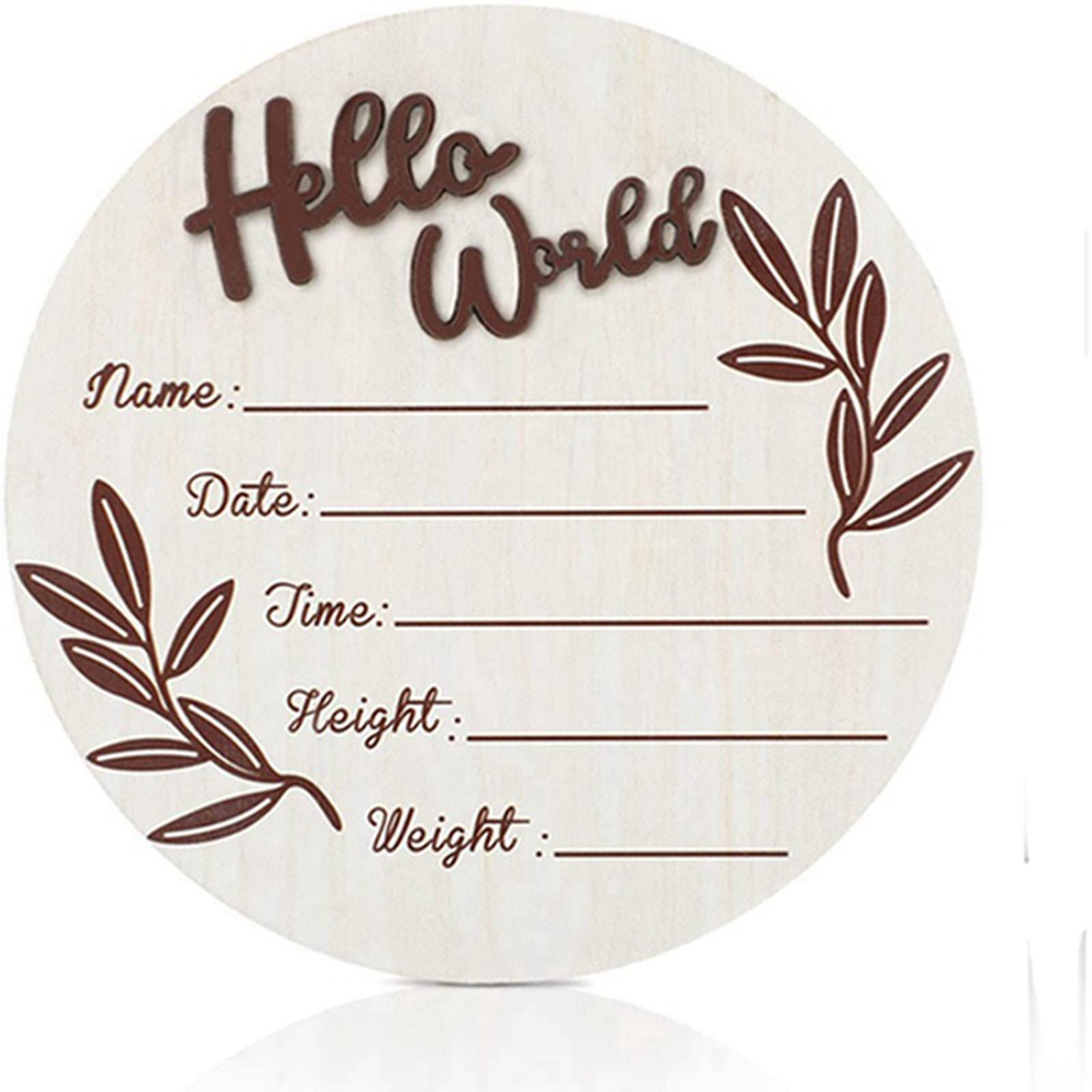 Set of 18 Wooden Baby Mileston - Milestone Card Set ulasan dan harga