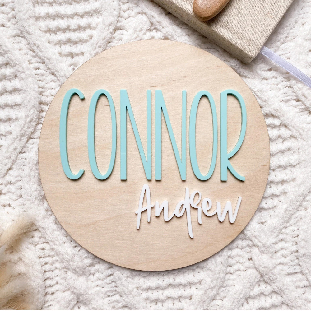 Personalised Birth Announcemen - Baby Nursery Decorations ulasan dan harga