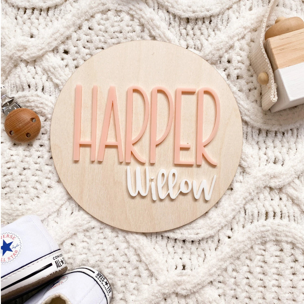 Personalised Birth Announcemen - Baby Nursery Decorations ulasan dan harga