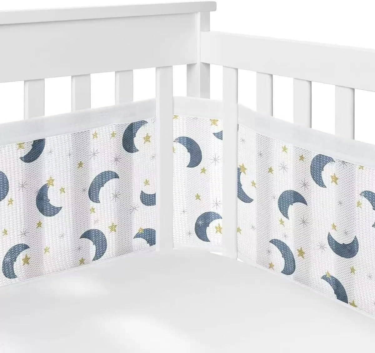 2Pcs Set Breathable Mesh Crib  - Baby Nursery Sale ulasan dan harga