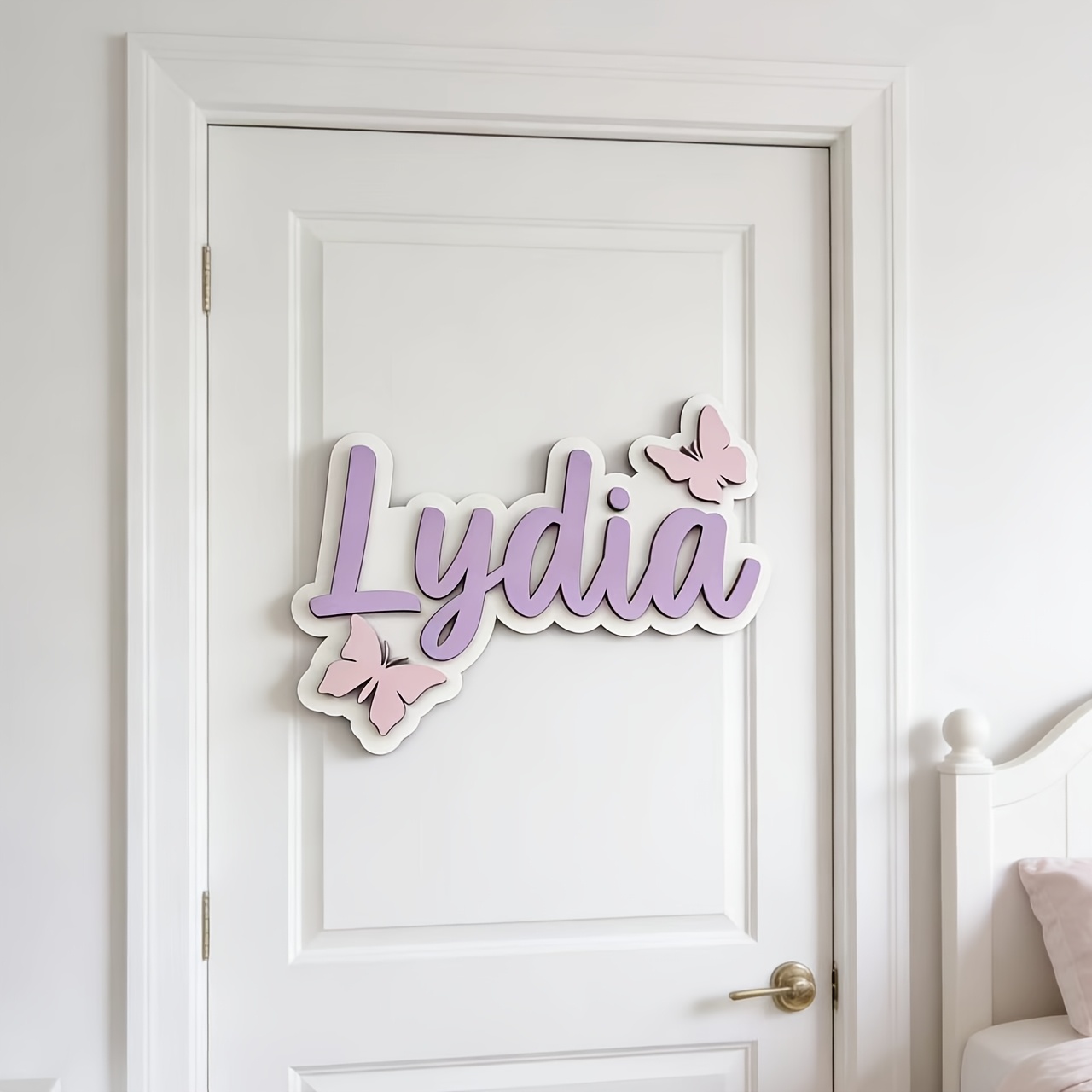 Personalized Blue & Pink Butte - Baby Nursery Decorations ulasan dan harga