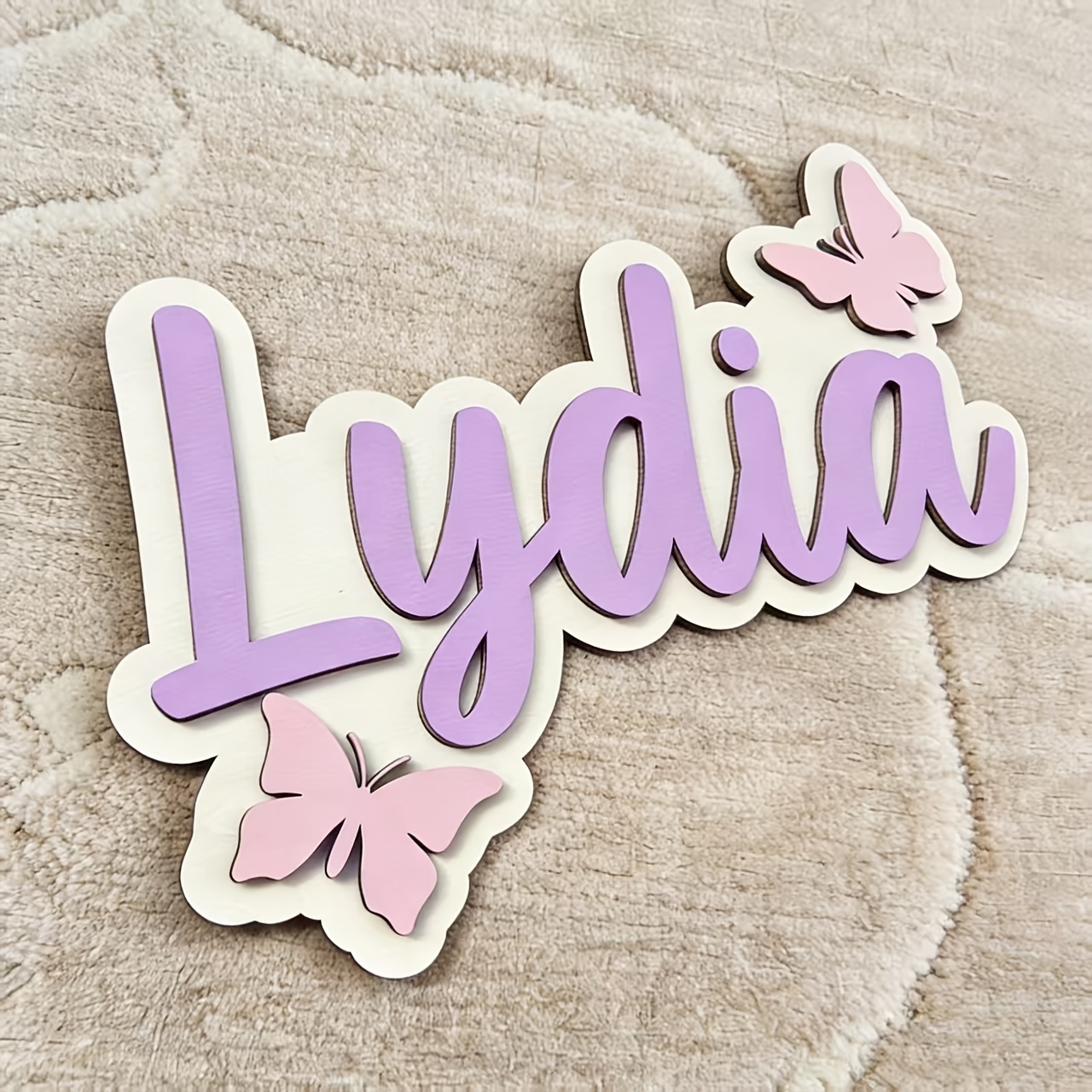 Personalized Blue & Pink Butte - Baby Nursery Decorations ulasan dan harga