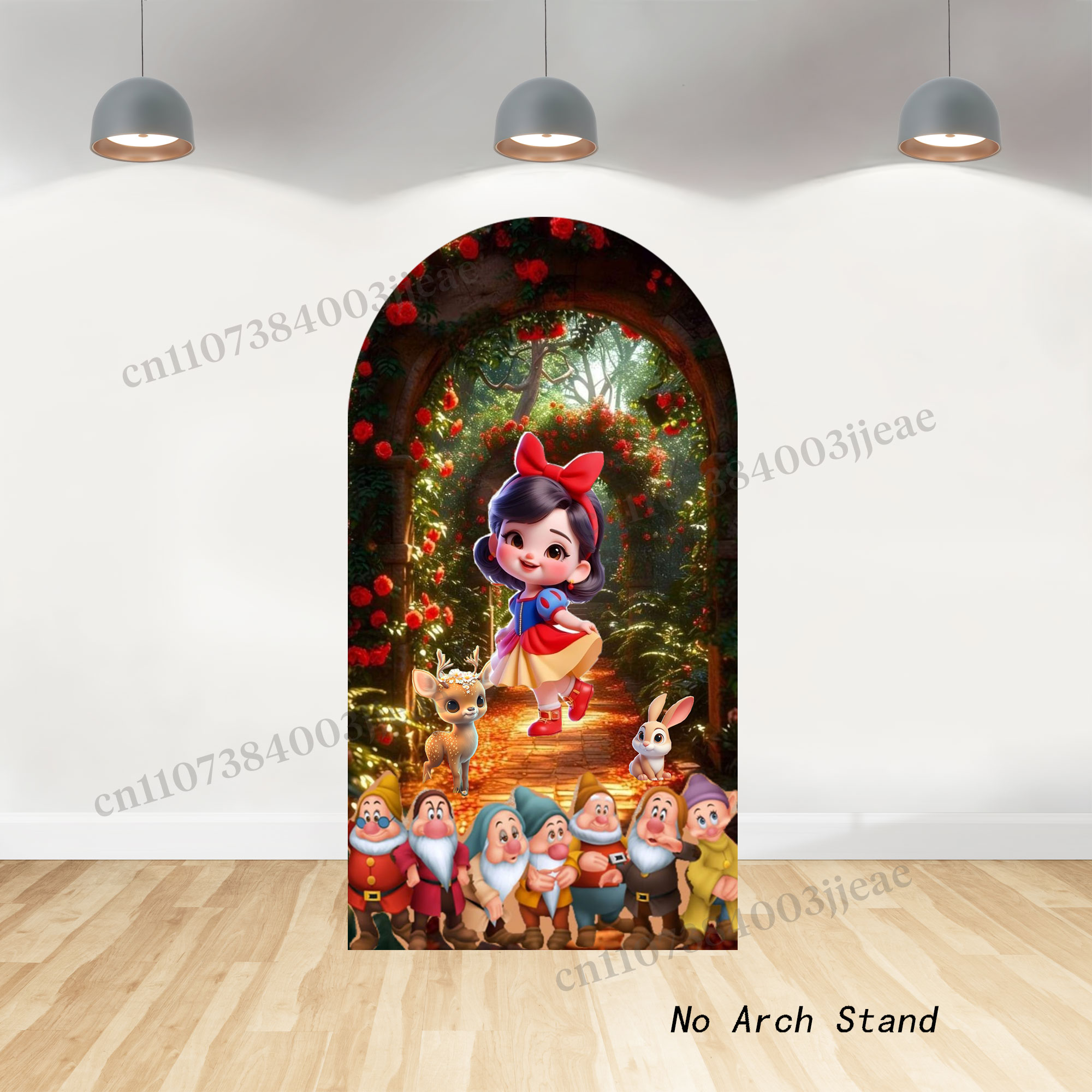 Snow White Baby Backdrop Arch  - Baby Nursery Ideas Girl ulasan dan harga