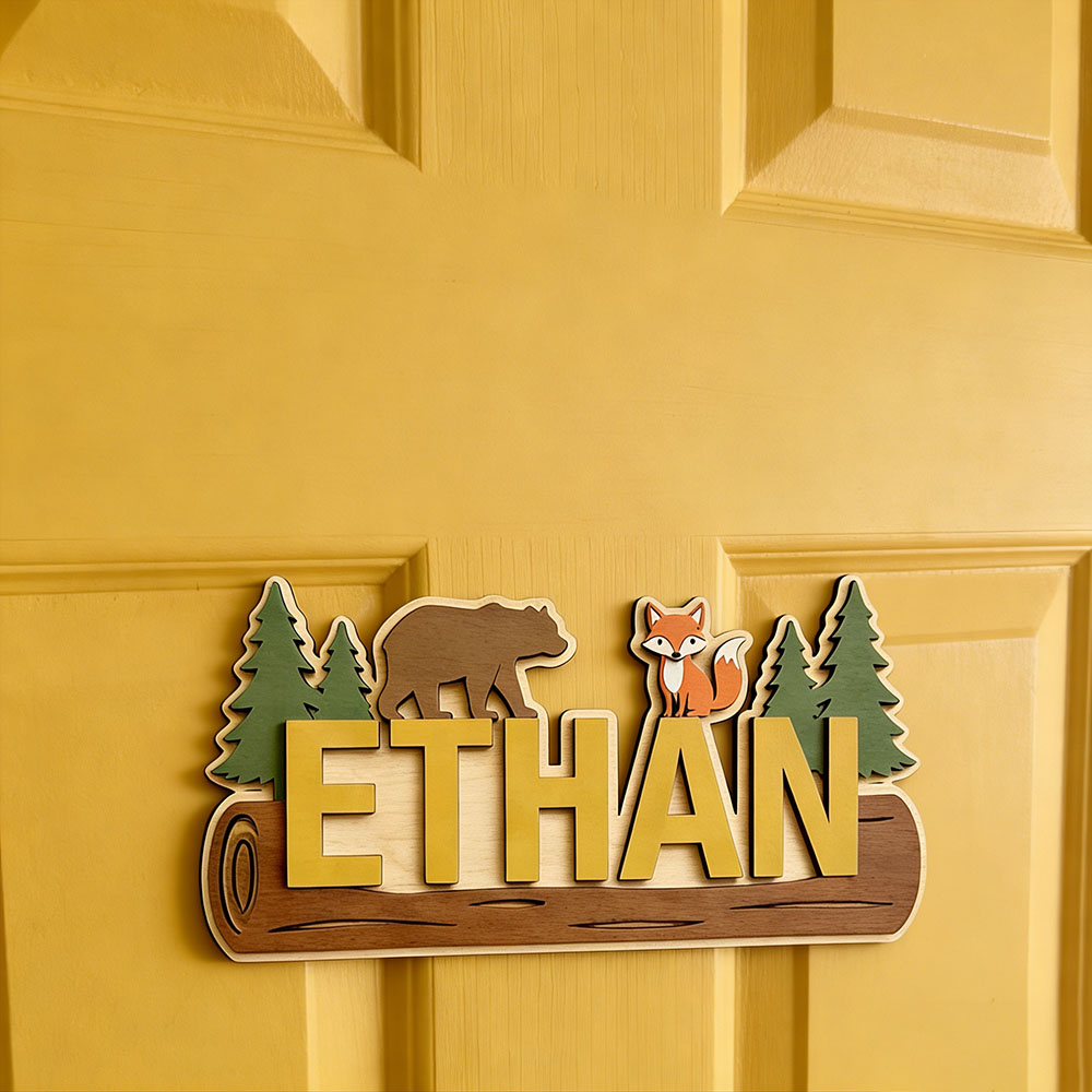 Woodland Forest Animal Persona - Baby Nursery Decorations ulasan dan harga