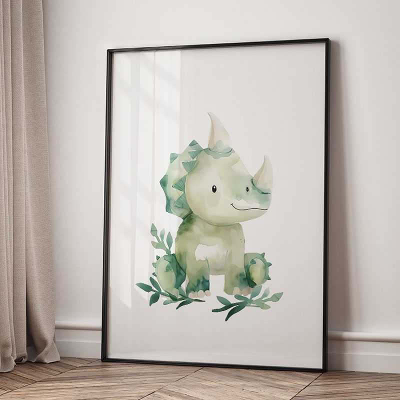 Cartoon Dinosaur Jungle Kawaii - Baby Nursery Jungle ulasan dan harga