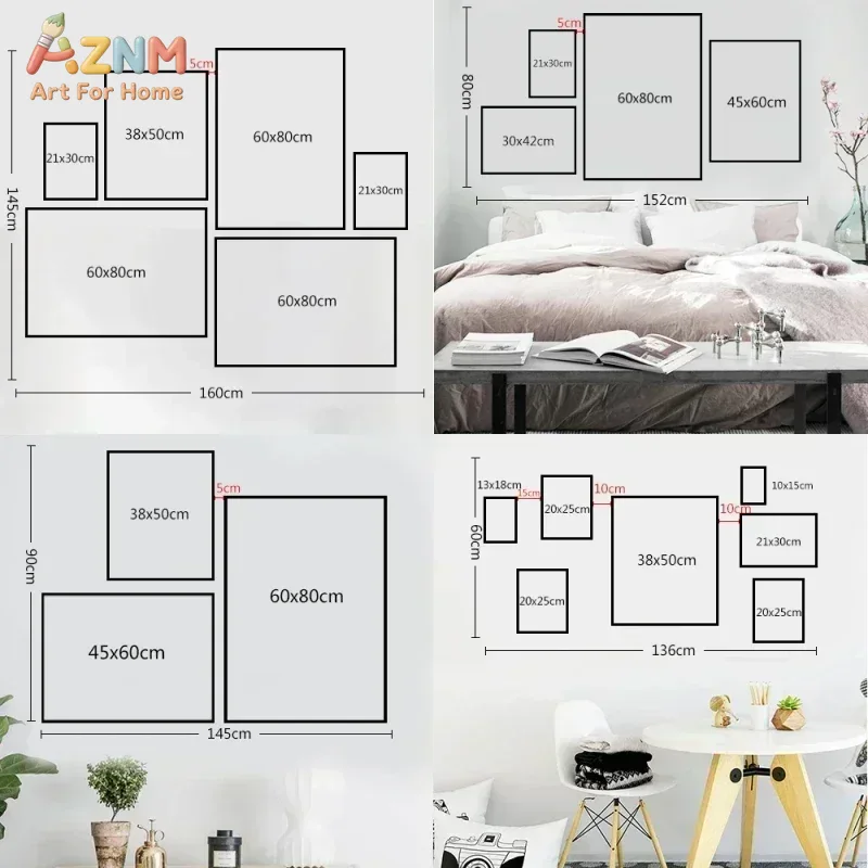 Neutral Nursery Wall Art 3PCS  - Baby Nursery Jungle ulasan dan harga