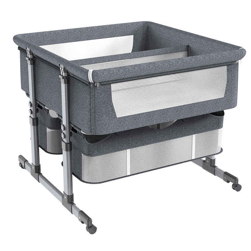 Portable Twin Baby Crib Remova - Baby Nursery With Queen Bed ulasan dan harga