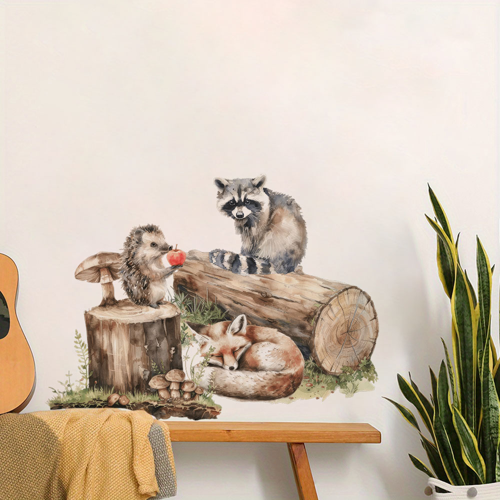 Cartoon Raccoon Hedgehog Fox S - Baby Nursery Set Furniture ulasan dan harga