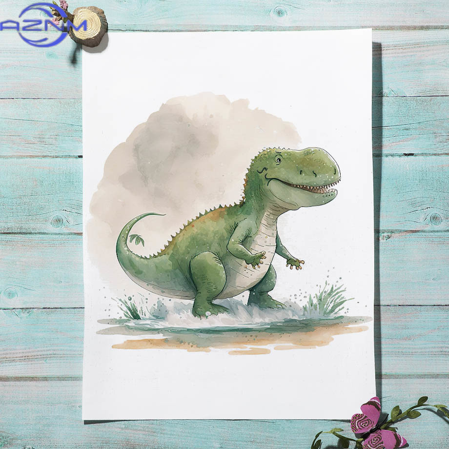 AZNM Cartoon Dinosaur Jungle K - Baby Nursery Jungle ulasan dan harga