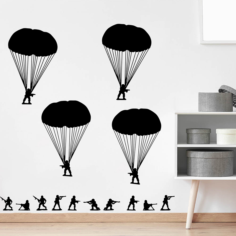 Army Men Soldiers Paratroopers - Baby Nursery Set Furniture ulasan dan harga