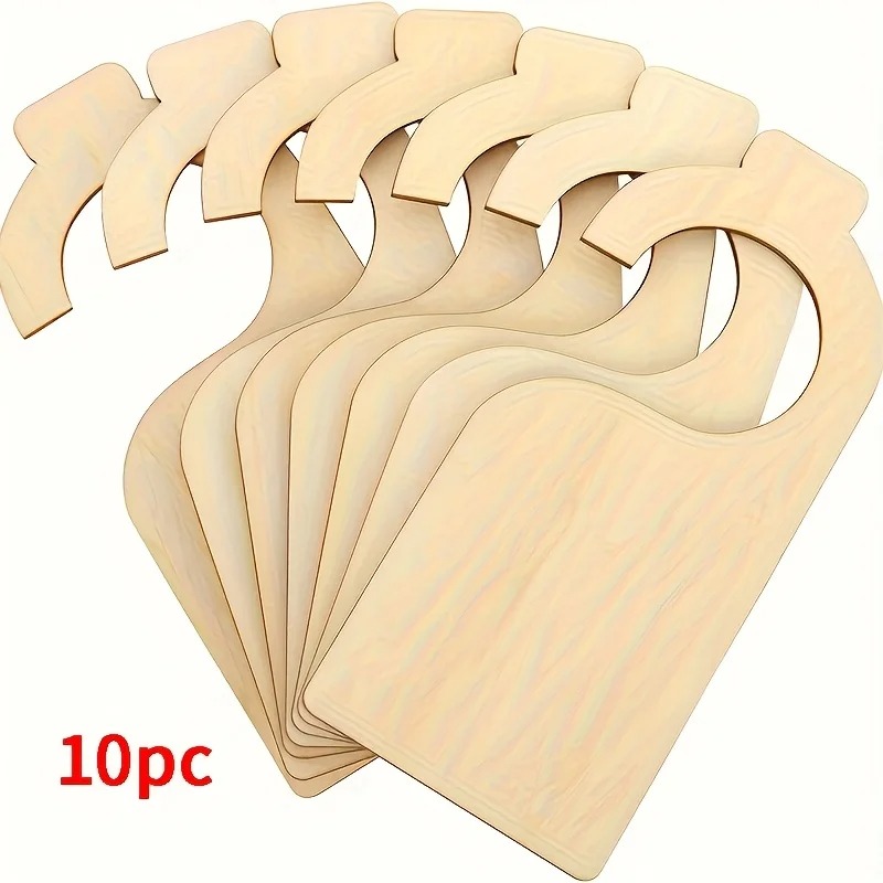 10 Pcs Blank Wooden Closet Div - Baby Nursery Home ulasan dan harga