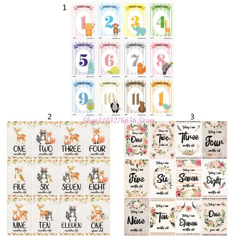 R6FD Baby Cards Milestone Mome - Milestone Card Set ulasan dan harga
