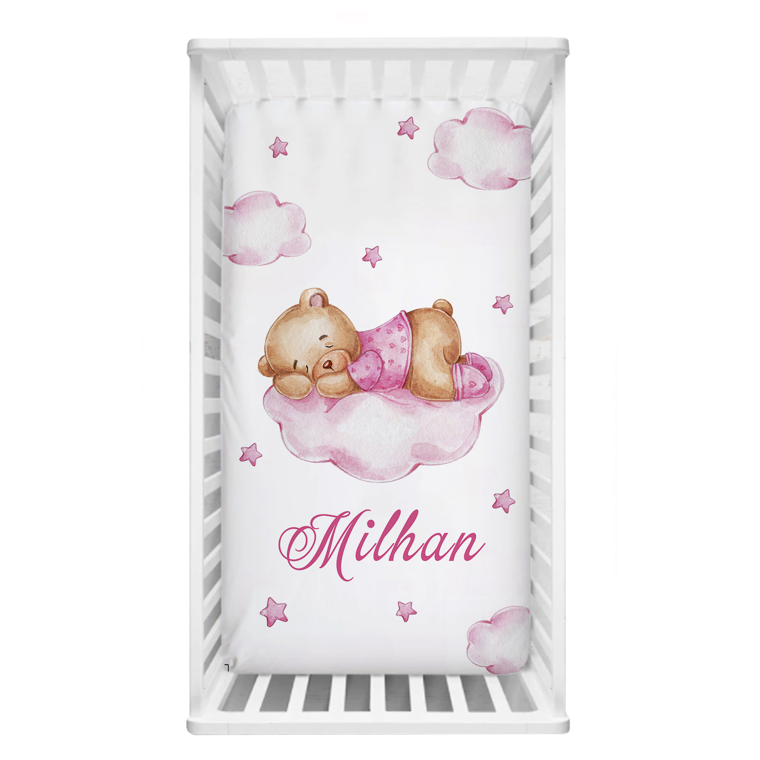 LVYZIHO Sleeping Bear Custom N - Baby Nursery Sale ulasan dan harga
