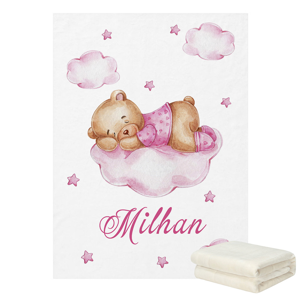 LVYZIHO Sleeping Bear Custom N - Baby Nursery Sale ulasan dan harga