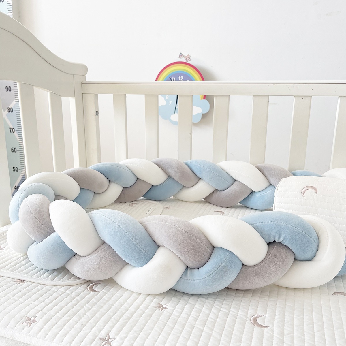 1M/2M/3M/4M Baby Braid Bumper  - Baby Nursery Sale ulasan dan harga