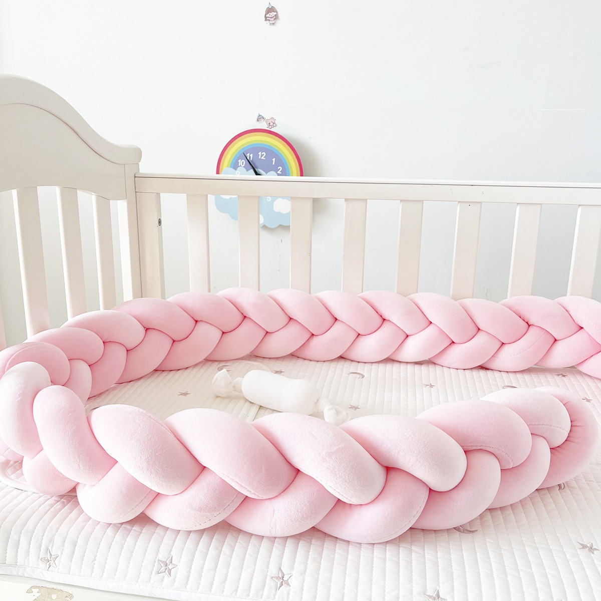1M/2M/3M/4M Baby Braid Bumper  - Baby Nursery Sale ulasan dan harga