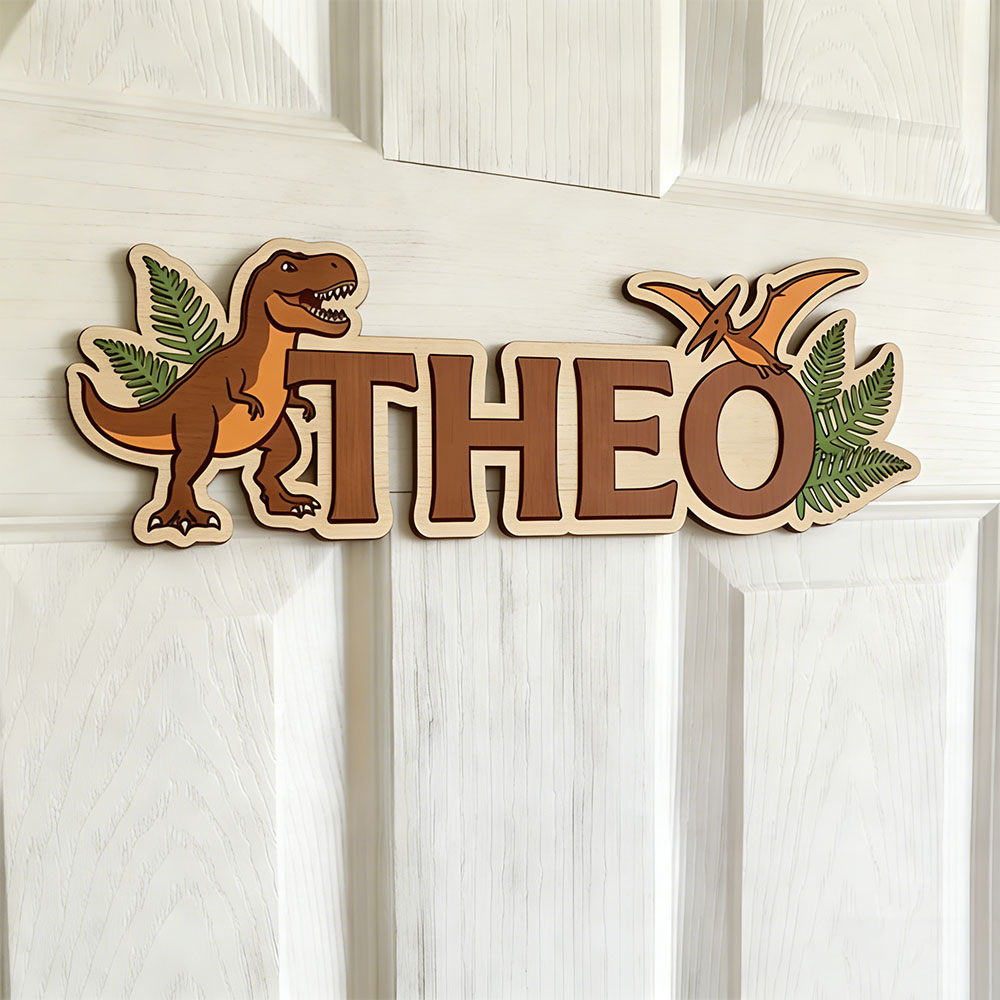 Personalized Dinosaur Name Sig - Baby Nursery Decorations ulasan dan harga