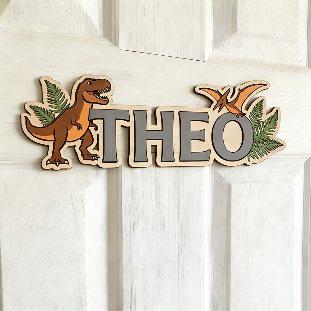 Personalized Dinosaur Name Sig - Baby Nursery Decorations ulasan dan harga