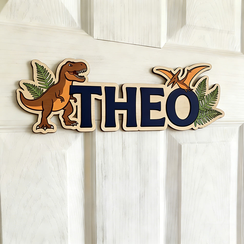 Personalized Dinosaur Name Sig - Baby Nursery Decorations ulasan dan harga