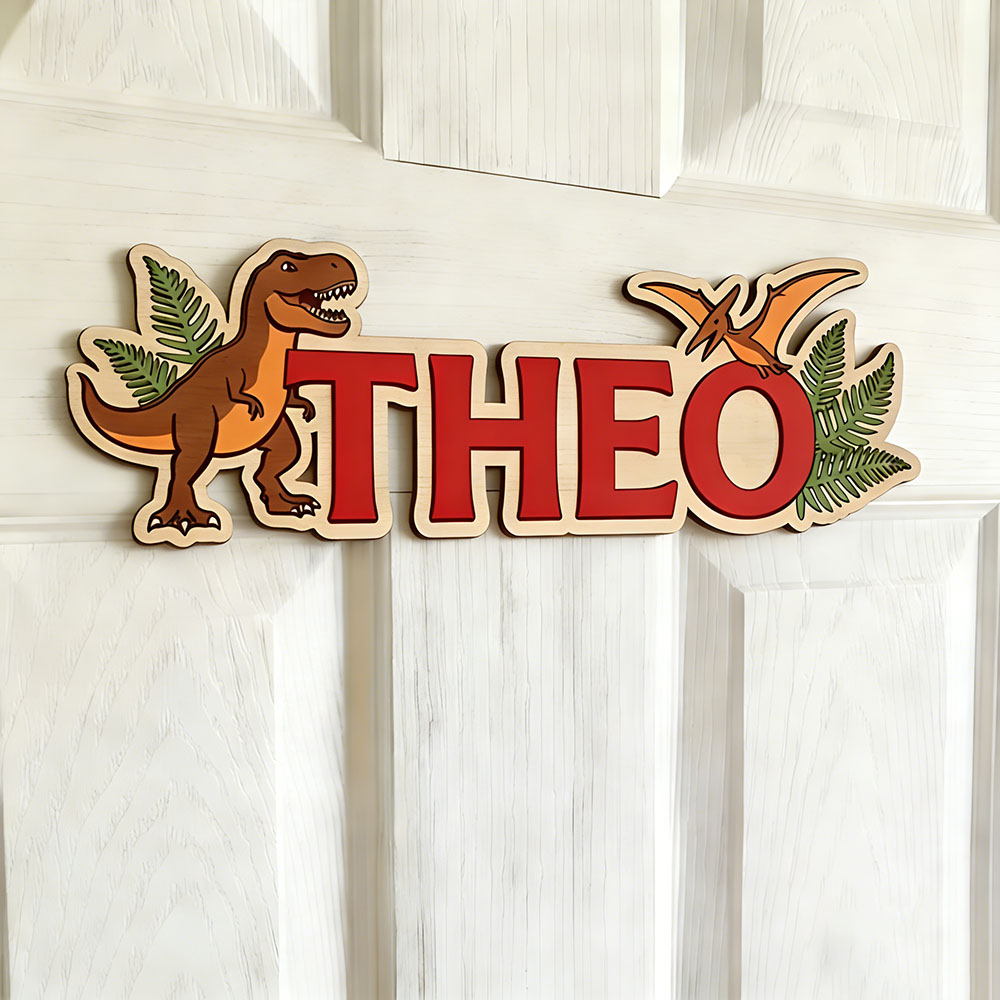 Personalized Dinosaur Name Sig - Baby Nursery Decorations ulasan dan harga