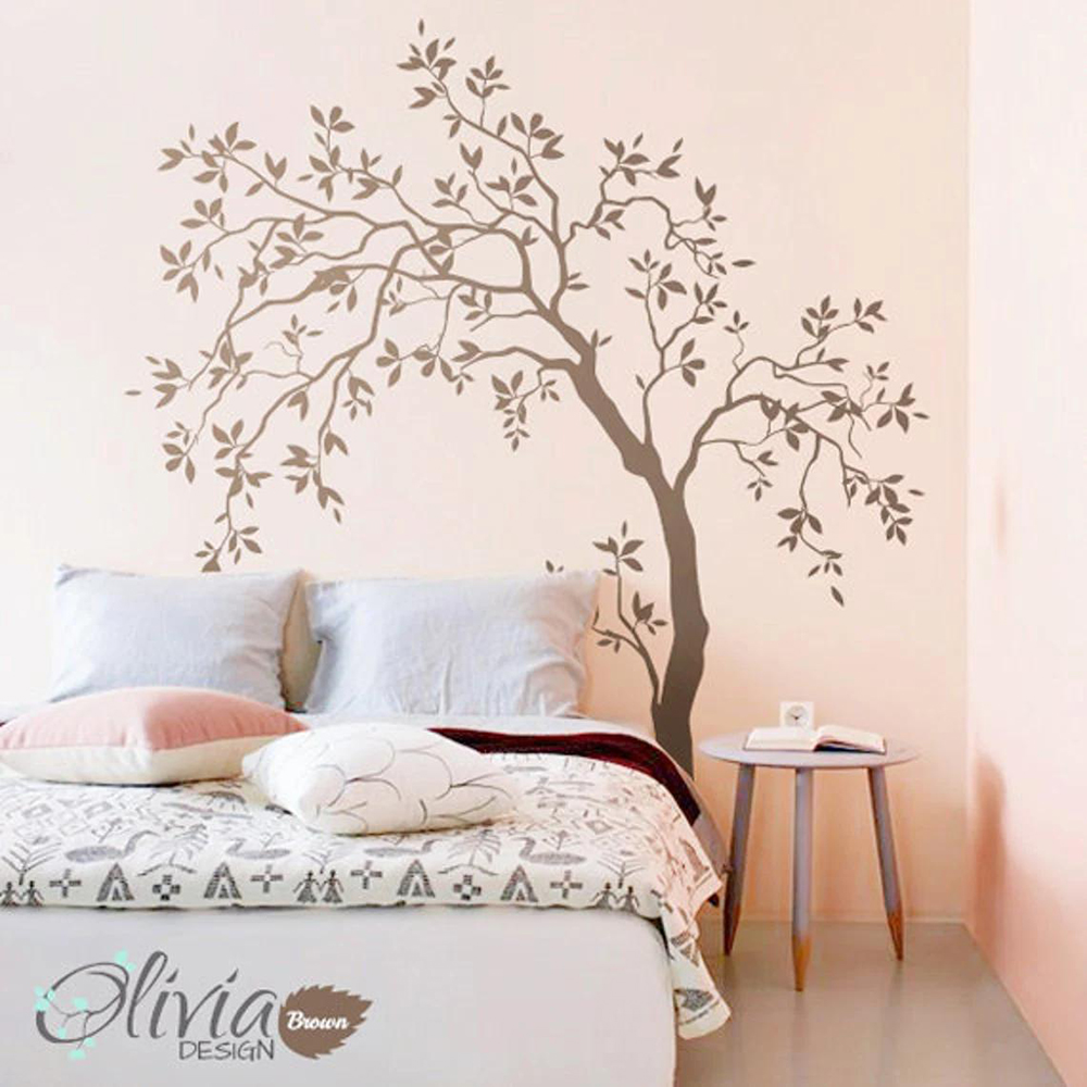 Large Tree Wall Sticker Baby N - Baby Nursery Tree ulasan dan harga