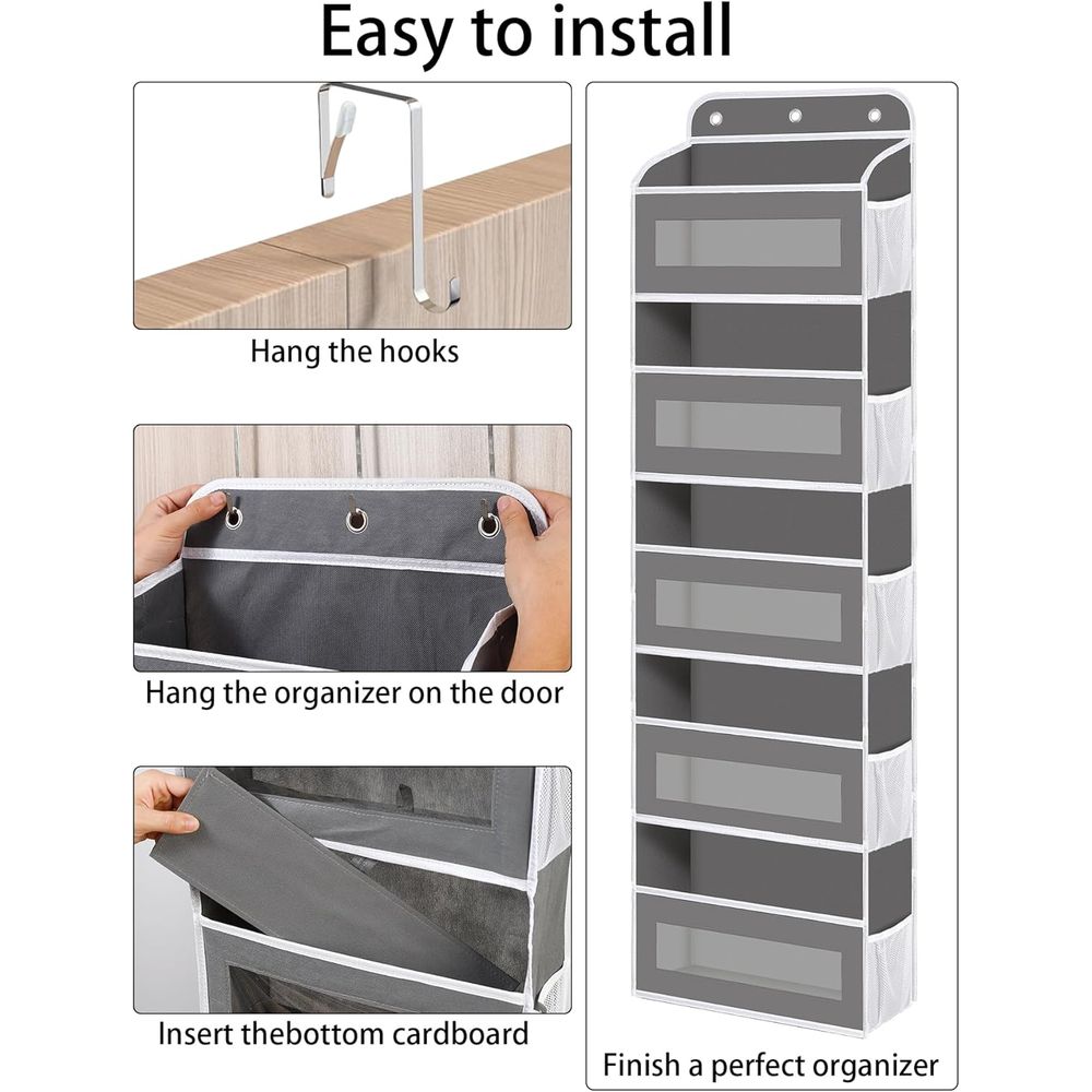 5 Shelves Closet Door Hanging  - Baby Nursery Shelves ulasan dan harga