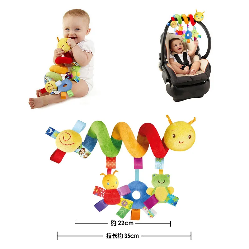 Baby Crib Hanging Rattles Toys - Baby Nursery Mobile ulasan dan harga
