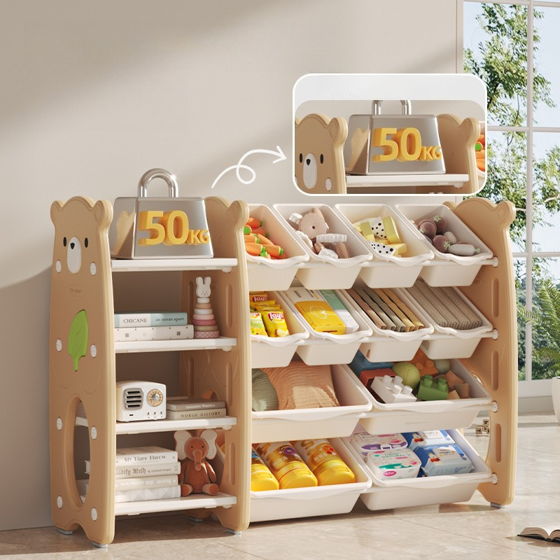 Children Toys Storage Cabinet  - Baby Nursery Shelves ulasan dan harga