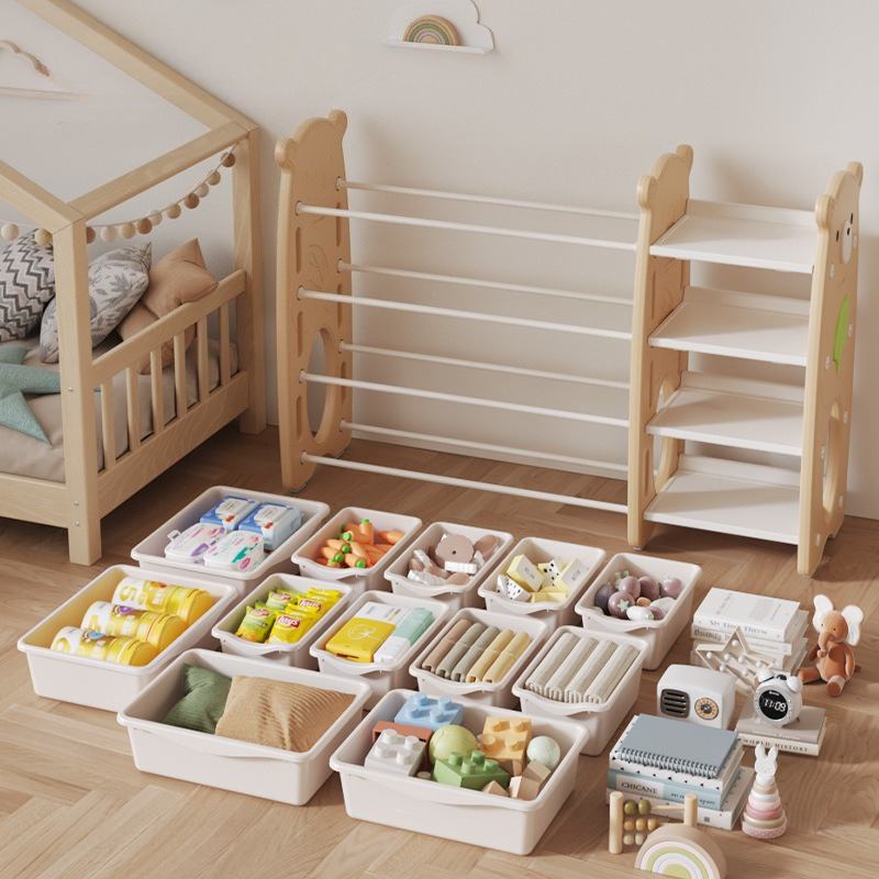 Children Toys Storage Cabinet  - Baby Nursery Shelves ulasan dan harga