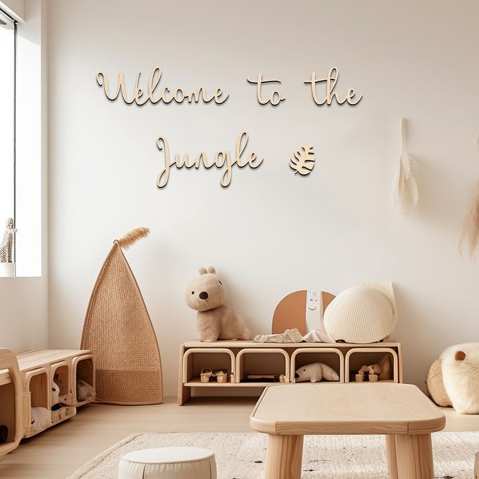 Welcome to the Jungle Wooden S - Baby Nursery Home ulasan dan harga