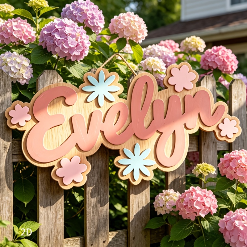 Personalized Floral Themed Nam - Baby Nursery Decorations ulasan dan harga