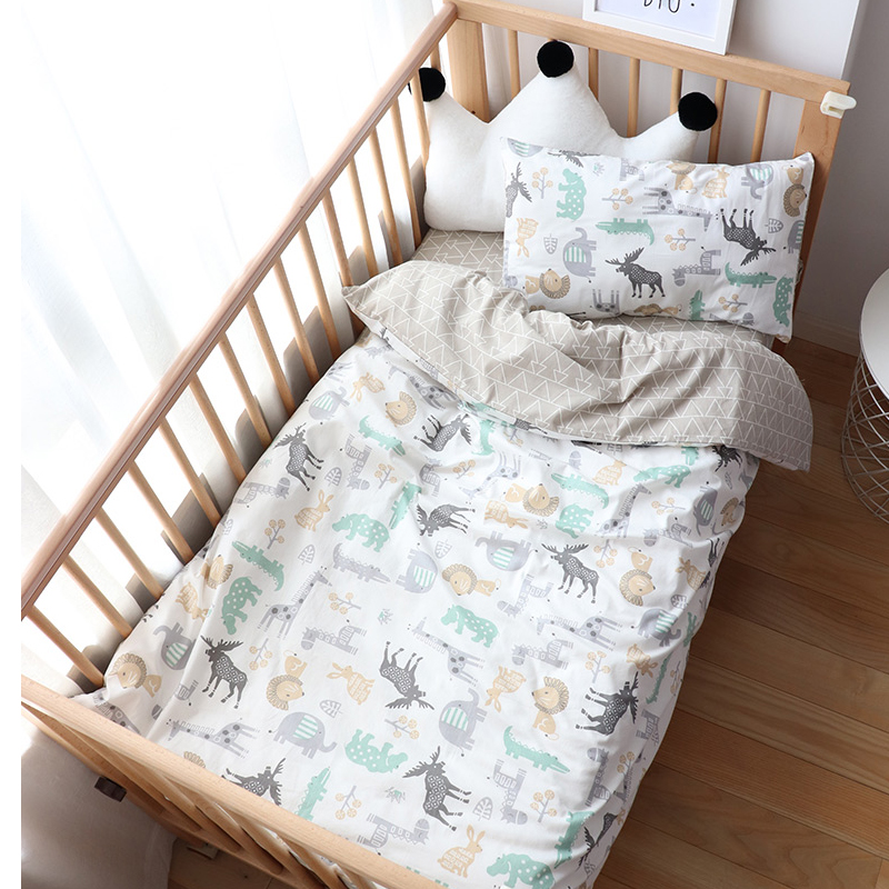 3 Pcs Baby Crib Bedding Set Co - Baby Nursery Sale ulasan dan harga