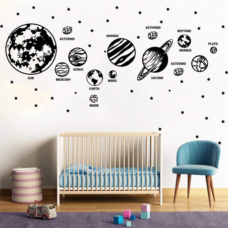 Large Planets Solar System Spa - Baby Nursery Set Furniture ulasan dan harga