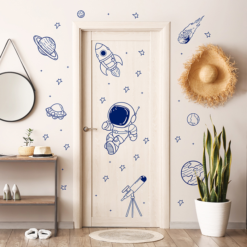 Cartoon Universe Astronaut Pla - Baby Nursery Set Furniture ulasan dan harga
