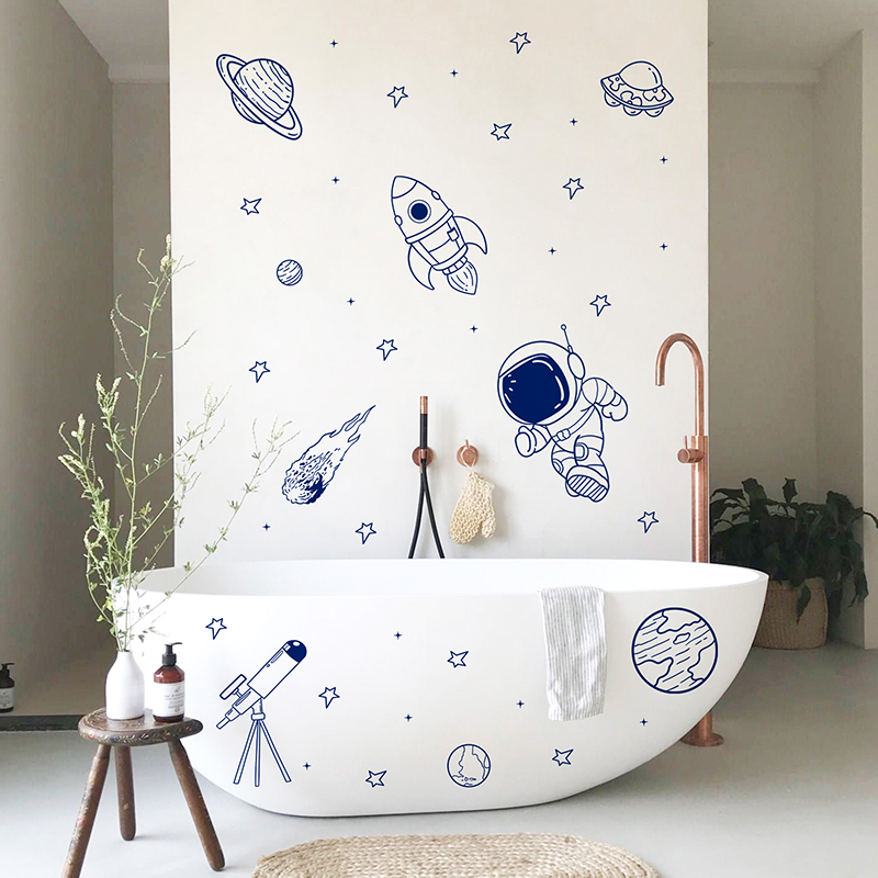 Cartoon Universe Astronaut Pla - Baby Nursery Set Furniture ulasan dan harga