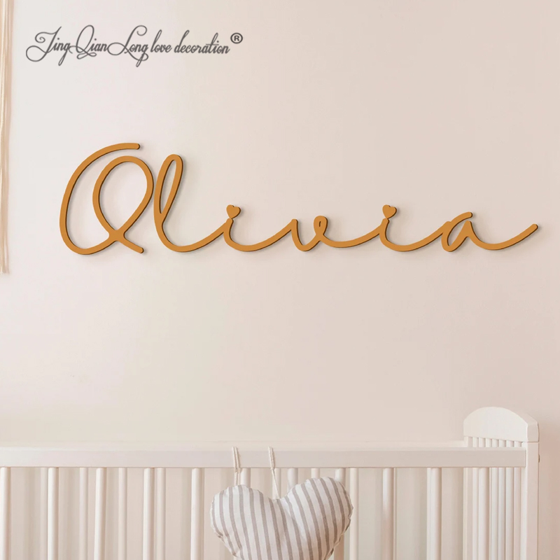 Custom Wooden Baby Name Sign,  - Baby Nursery Artwork ulasan dan harga