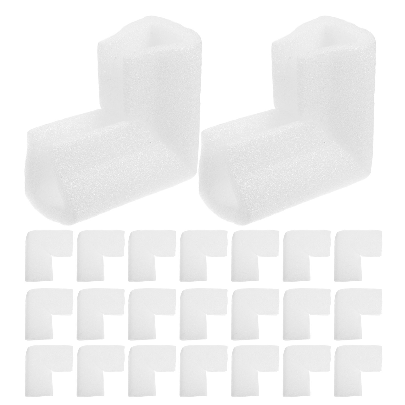 25Pcs Pearl Cotton Foam Corner - Corner Guard Foam ulasan dan harga