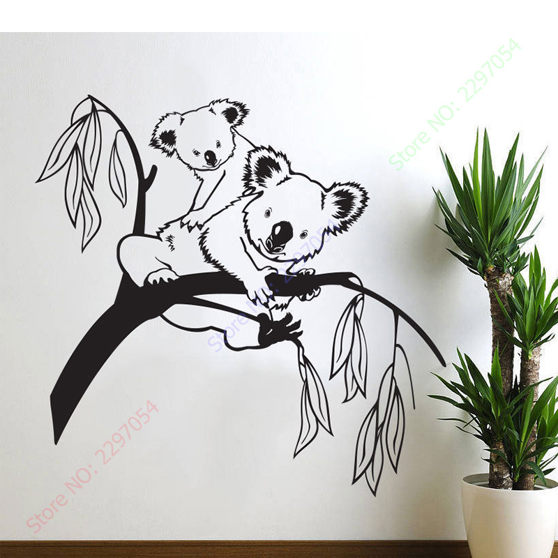 Removable Tree Branches Koala  - Baby Nursery Tree ulasan dan harga