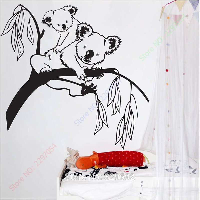 Removable Tree Branches Koala  - Baby Nursery Tree ulasan dan harga