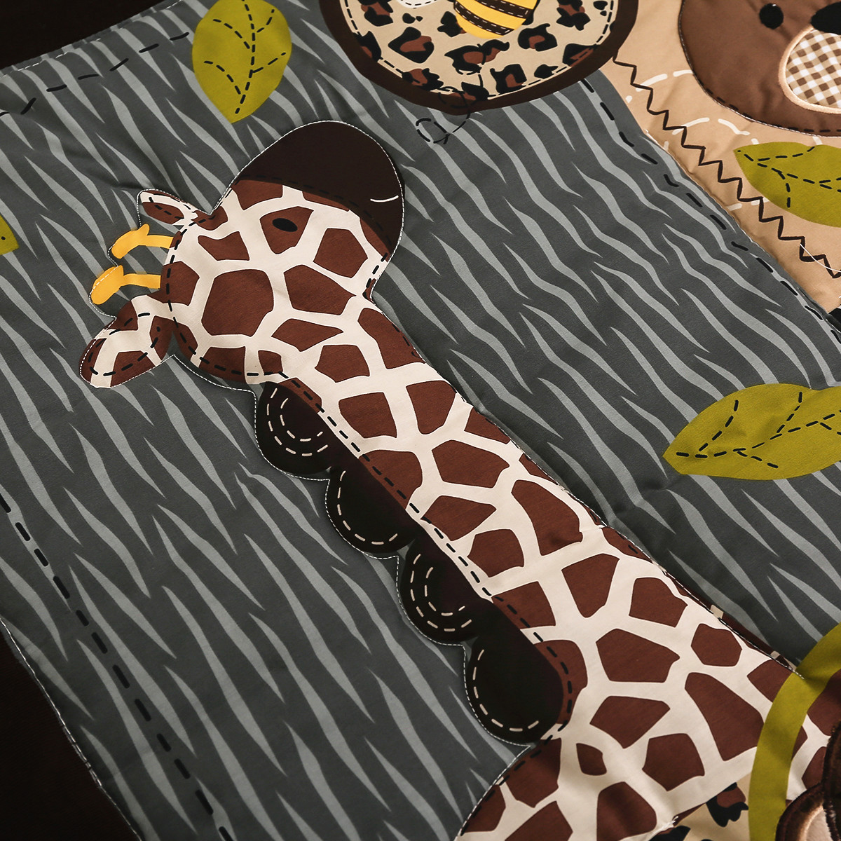 3Pcs Embroidered Newborn Baby  - Baby Nursery Jungle ulasan dan harga